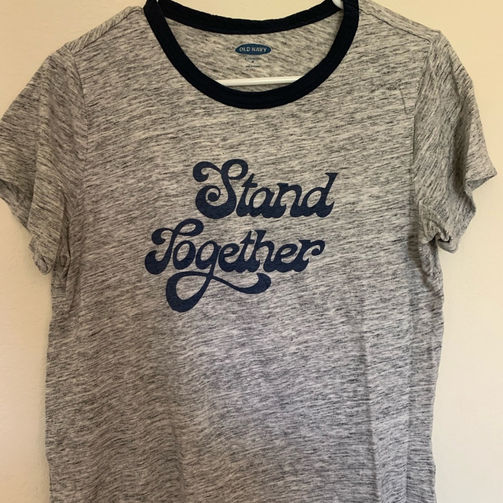 Stand Together Ringer Tee - Picture 2 of 4
